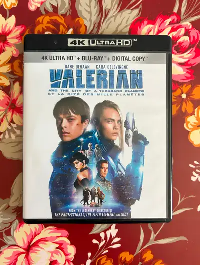 Valerian DVD 4K UHD bluray blu ray film movie tv tele cd Xbox, View more