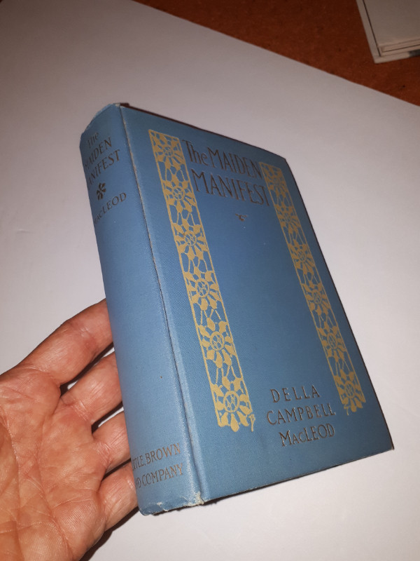 Very Rare Original 1913 Edition ( 1st ? ) "The Maiden Manifest" in Fiction in Cambridge - Image 2