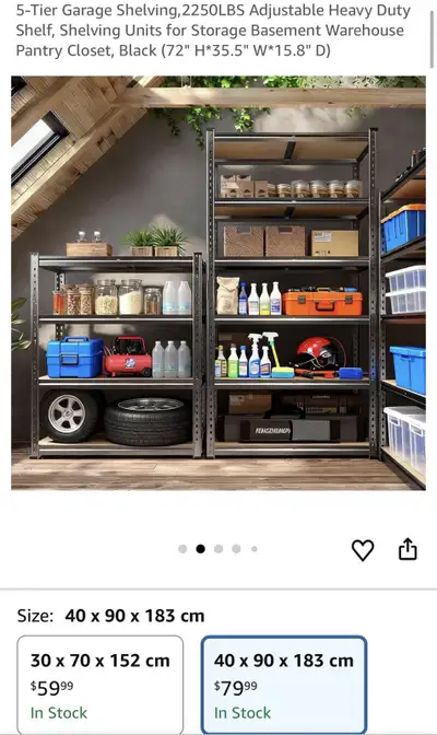 5 tier heavy duty metal rack, View more