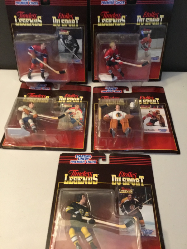 Kenner Starting Lineup Hockey Timeless Legends in Arts & Collectibles in Peterborough