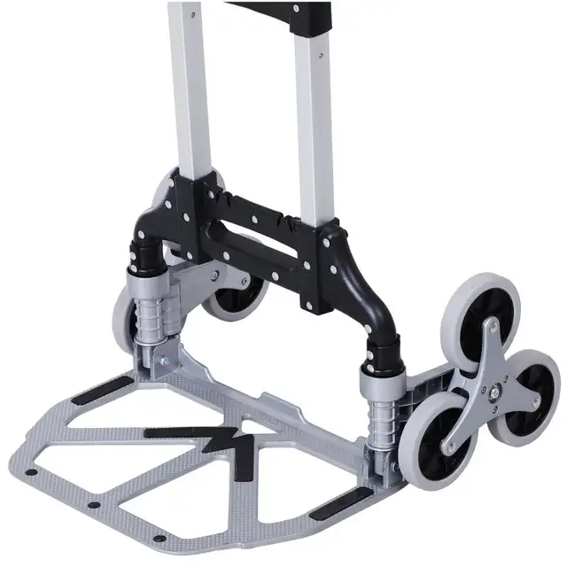 6-Wheels Stair Climber Hand Truck, Dolly Heavy Duty Folding Stee in Hand Tools in Markham / York Region - Image 8