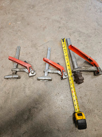 Welding table  clamps