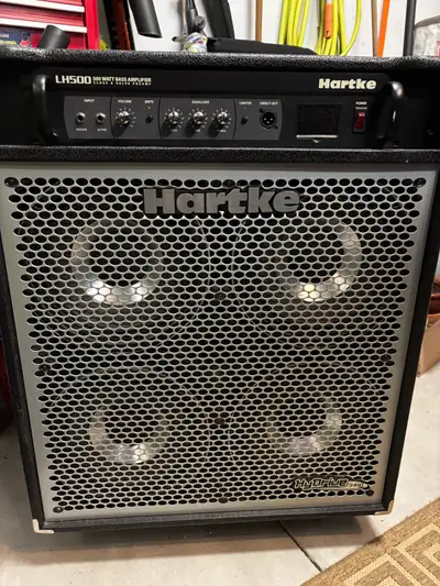 Hartke LH500 4x10 bass amp, View more