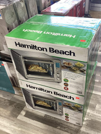 Hamilton Beach air  Fryer Toaster Oven | warranty included