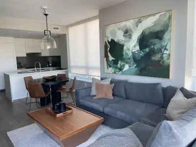 Waterfront apartment with easy access to World Cup, View more