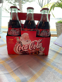 Limited edition Christmas Coca Cola 6 pack 1999