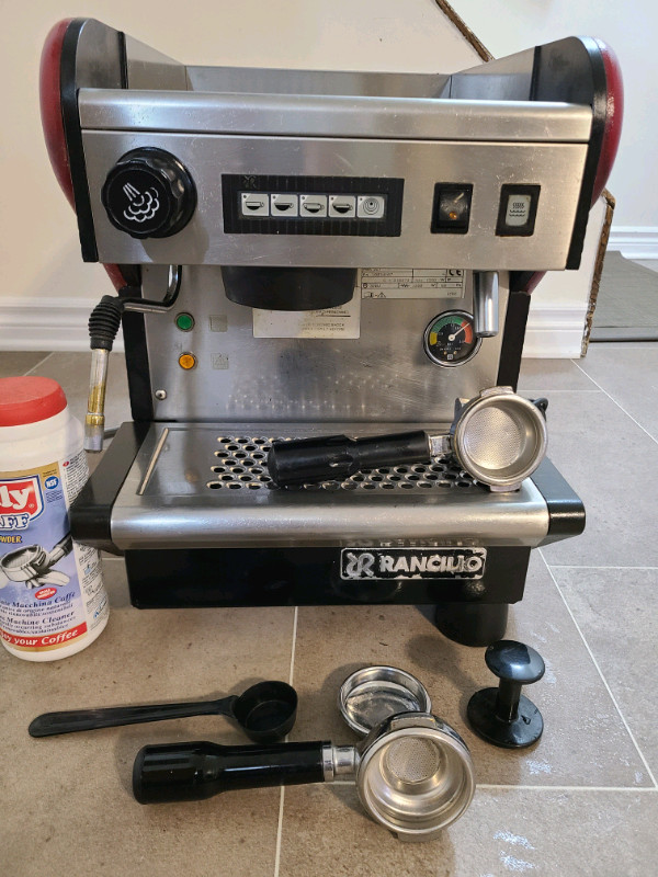 Rancilio S27 1 Group Red Espresso Coffee Machine Commercial. Machines à café Longueuil/Rive