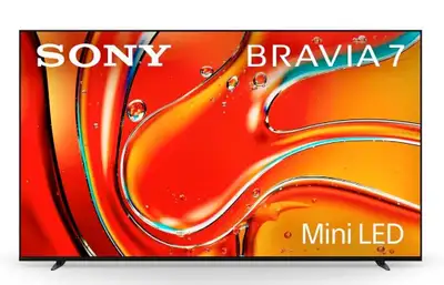 Sony 75 Inch Mini LED QLED 4K Ultra HD TV BRAVIA 7 Smart Google TV with Dolby Vision HDR and Exclusi...