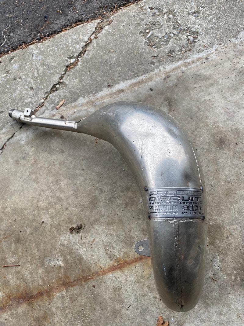 2003 Kawasaki kx125 pro circuit pipe Motorcycle Parts & Accessories