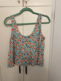 Forever 21 floral tank top
