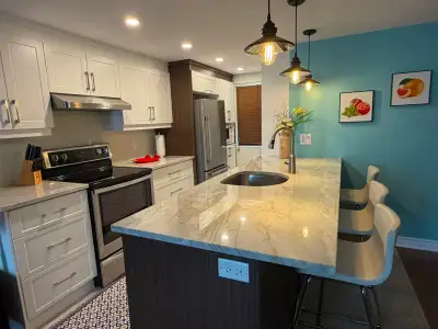 AUGUST 2,075 $ for 1 bedroom apartment, ALL INCLUDED, furnished, equipped, Beautiful, very sunny apa...