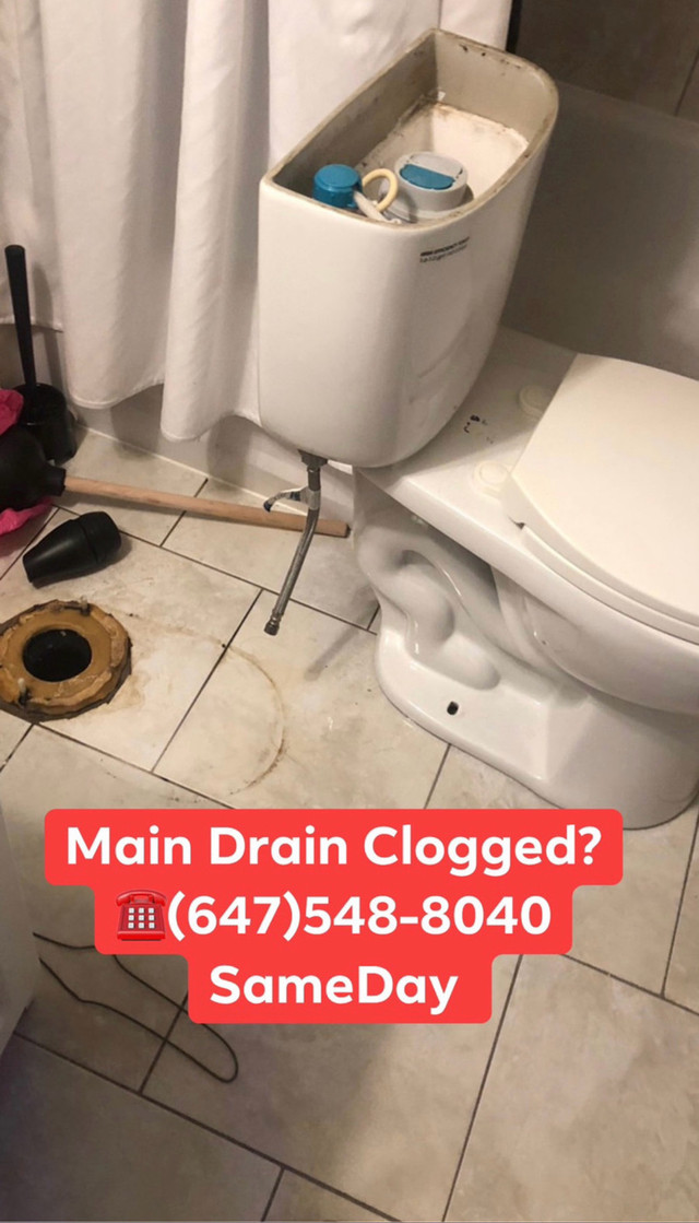 Plumber Clogged Drain?☎️(647)548-8040☎️SameDay in Plumbing in City of Toronto - Image 4