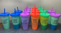 Custom Colour Changing Cups