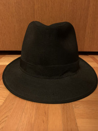 Black Fedora Hat/cap 