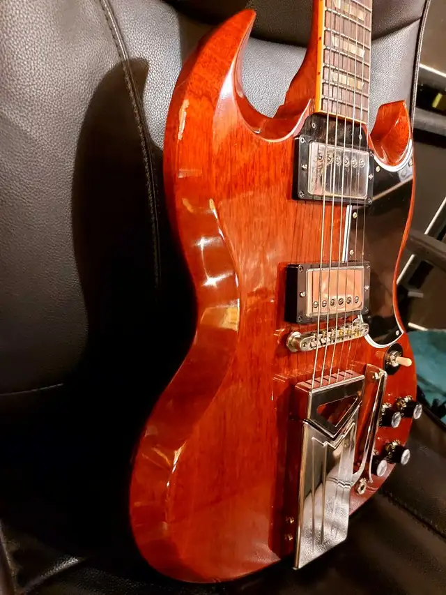 Gibson 60th anniversary customshop 61 Lespaul/sg limted edition in Guitars in City of Toronto - Image 4