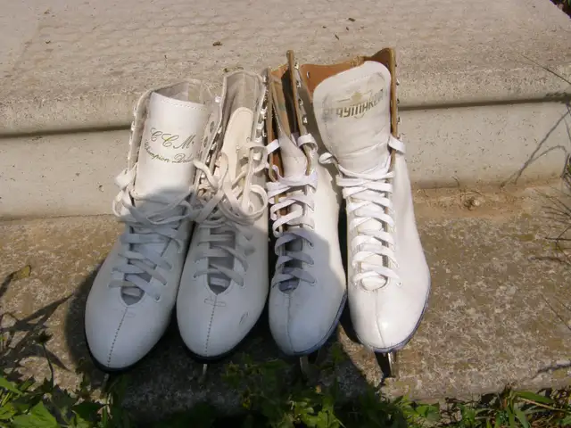 Women figure skates sizes 7, 7.5, 8 in Skates & Blades in Markham / York Region - Image 5