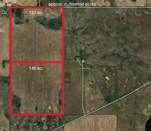 Land Description: NW 36-34-18 W3 SW 36-34-18 W3 - Land is adjoining and located approximately 25 mil...