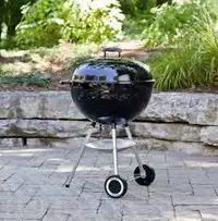 **New**Charcoal BBQ in black/silver