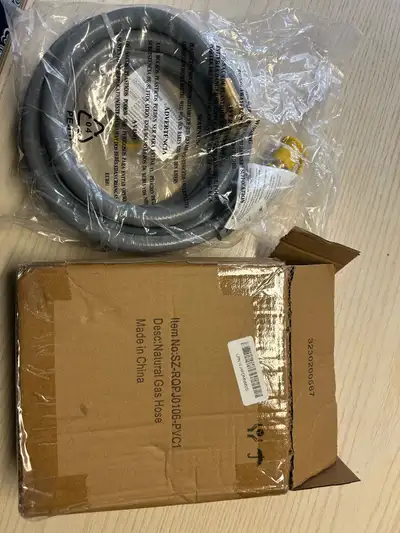 Brand New Natural gas hose and Fittings, View more