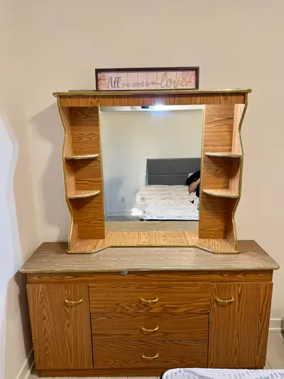 Dresser with Mirror, View more