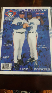 Toronto Blue Jays Official Yearbook 1998