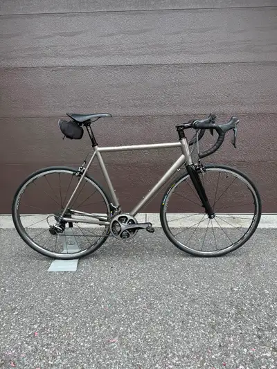Titanium road bike by 22 Bicycle Company with Shimano Dura-Ace, View more