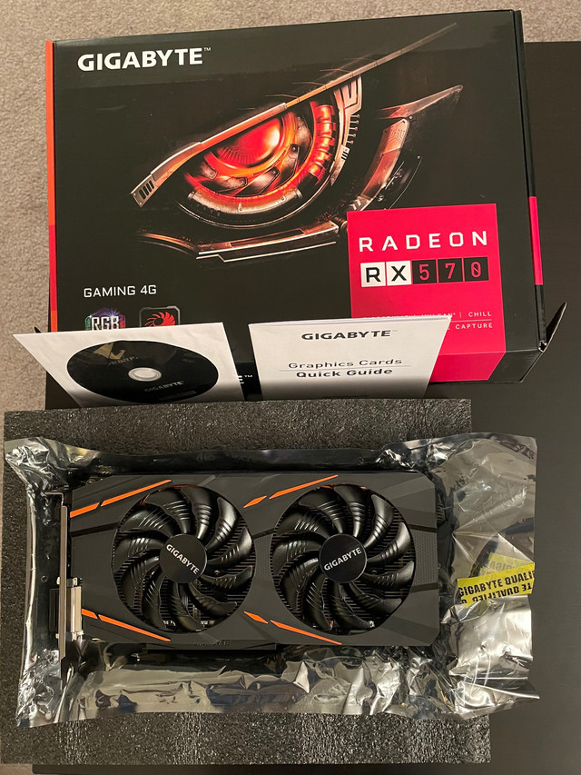 Gigabyte Radeon™ RX 570 GAMING 4G rev 1.0 in System Components in Edmonton