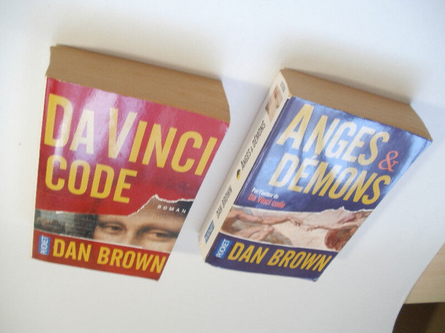 Livre Dan Brown    Da Vinci Code  Pocket dans Ouvrages de fiction  à Laval/Rive Nord - Image 3