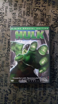 Hulk DVD avec Eric Bana