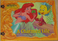 Little Mermaid Ariel Charmed Life Hard Cover Book