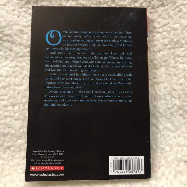Set of 3 ~ Story Thieves Paperbacks ~ Author James Riley in Children & Young Adult in Red Deer - Image 7