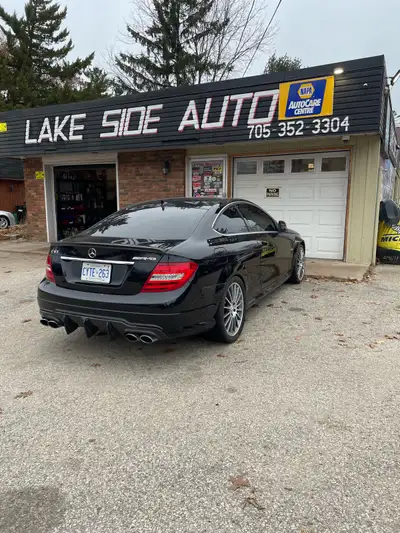 Lowest mileage p31 w204 C63 AMG for sale in Canada. Last year the p31 came in red guts plus the lowe...