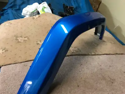 Driver side rear Jeep fender JK Colour is Hydro blue pearl