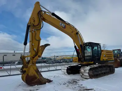 2021 Cat 336 Next Gen Excavator 4100hrs Enclosed Cab With A/C & Heat Control Pattern Changer Rear/Si...