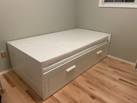 Ikea Brimnes Day bed with mattresses 