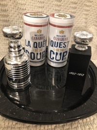 First & Last Stanley Cup Replica Trophy. 