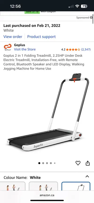 Treadmill, View more