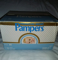 RARE Vintage 70s PAMPERS Preemie Diapers,Movie Photo Prop,Reborn