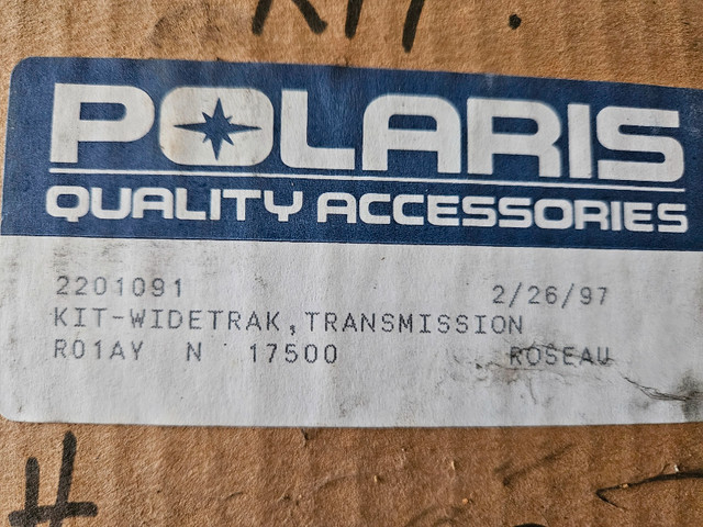 Polaris Wide Track Transmission Gear Kit P/N 2201091 in Snowmobiles Parts, Trailers & Accessories in Sudbury - Image 3