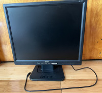 Acer AL1717 LCD Computer Monitor Screen - 17in 1280 x 1024