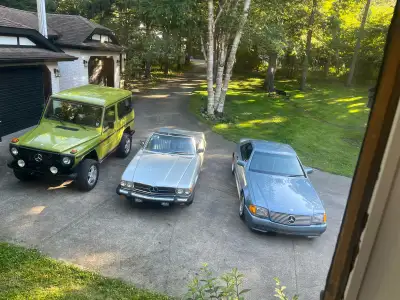 1985 380sl purchased from the original owner. It has 78,000kms on it. This is very presentable and i...