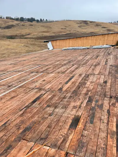 Reclaimed Douglas Fir 1.5x5 lumber from a dismantled structure. This is true old-growth material wit...