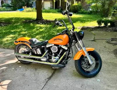 2014 Harley softail slim. N22 progressive shocks. Rides great. Over 5k in upgrades installed over th...
