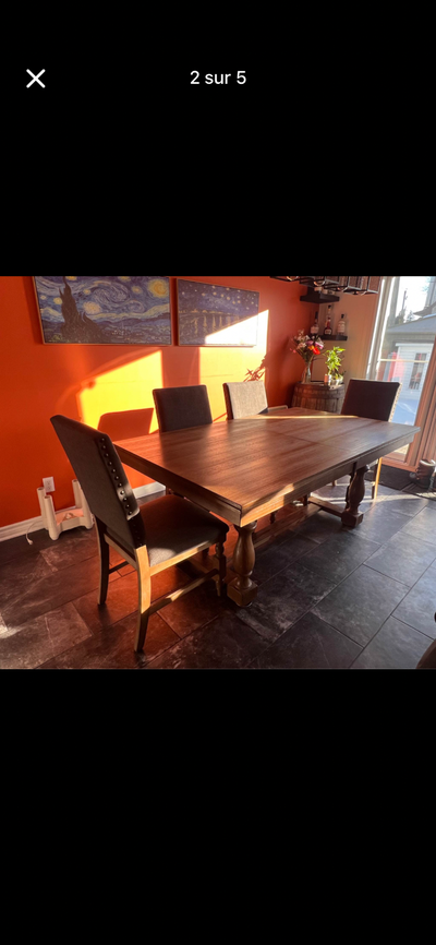 Table et chaises de cuisine, View more