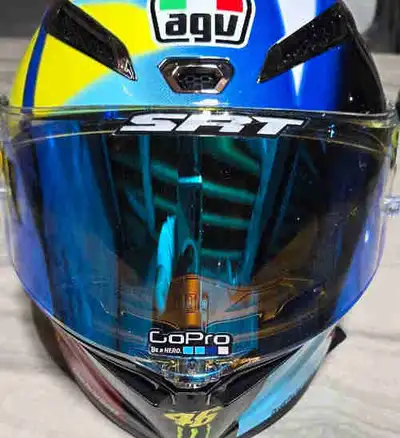 Barely used helmet looks great in person