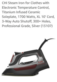 CHI Professional Steam Iron for Sale