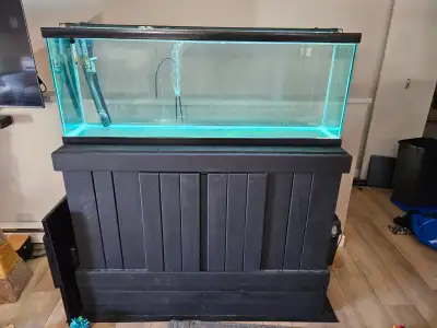 45 Gallon tank and stand, full setup, View more