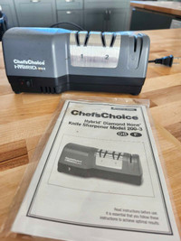 Chefs choice electric  knife sharpener