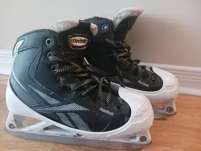 Reebok 12K Intermediate Goalie Skates - Size 4, View more