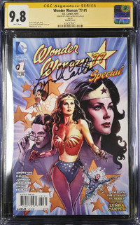 Wonder Woman 77 special #1 CGC 9.8 SS Signed Lynda Carter